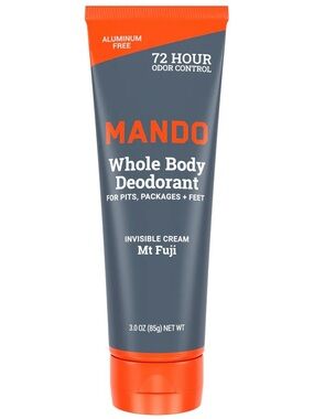 Mando Mt Fuji Invisible Cream Whole Body Deodorant 3oz